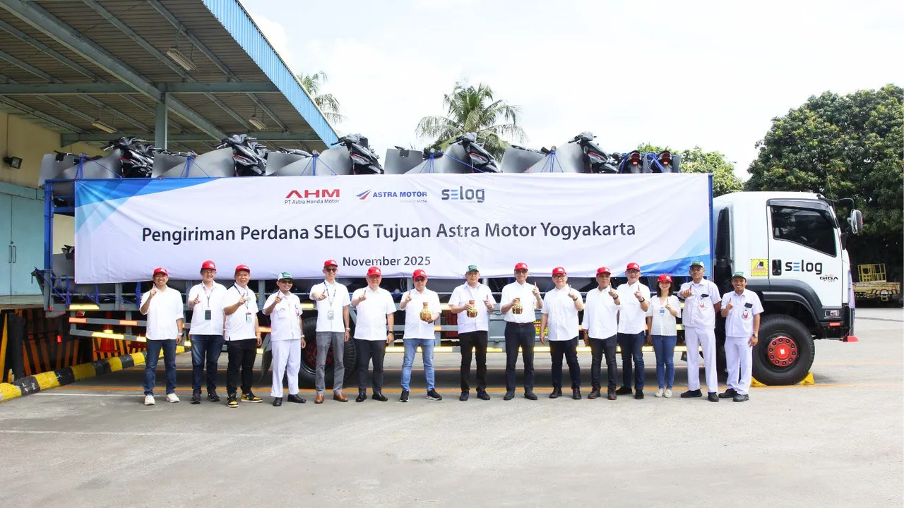 SELOG Kirim Sepeda Motor AHM